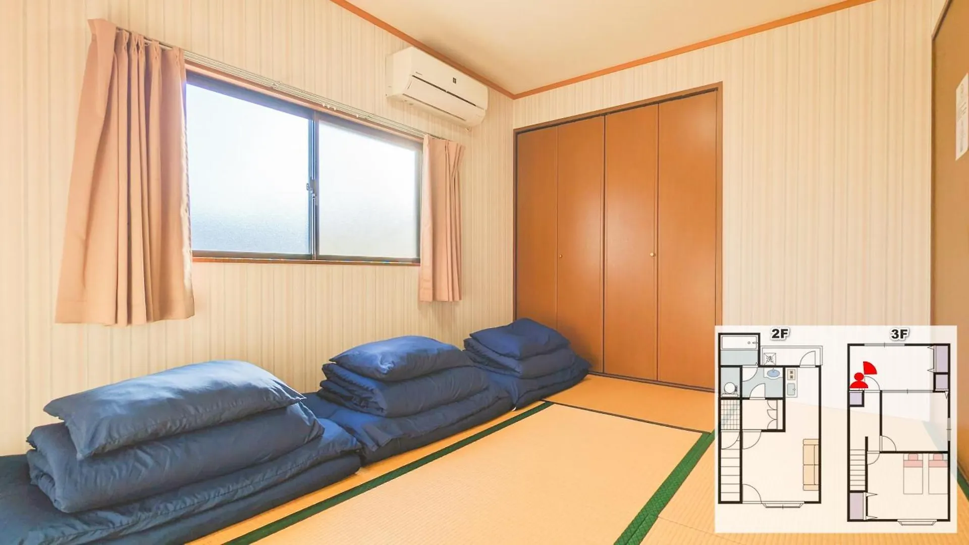 76 Sq Meter, 3 Bedrooms & Livingroom With Famicon, Doumotengachaya Dt02 Osaka 0*,