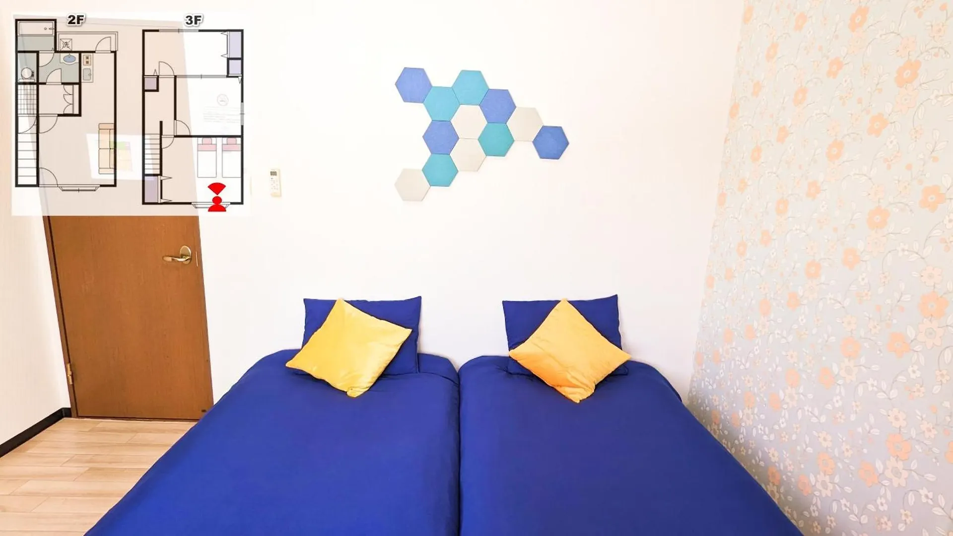 Apartment 76 Sq Meter, 3 Bedrooms & Livingroom With Famicon, Doumotengachaya Dt02 Osaka